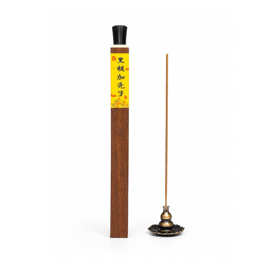 Premium Black Kynam & Agarwood Shell Incense Stick