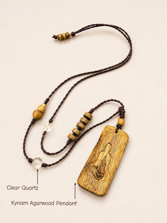 Agarwood Formless Buddha (无相佛) Pendant (Only one piece)